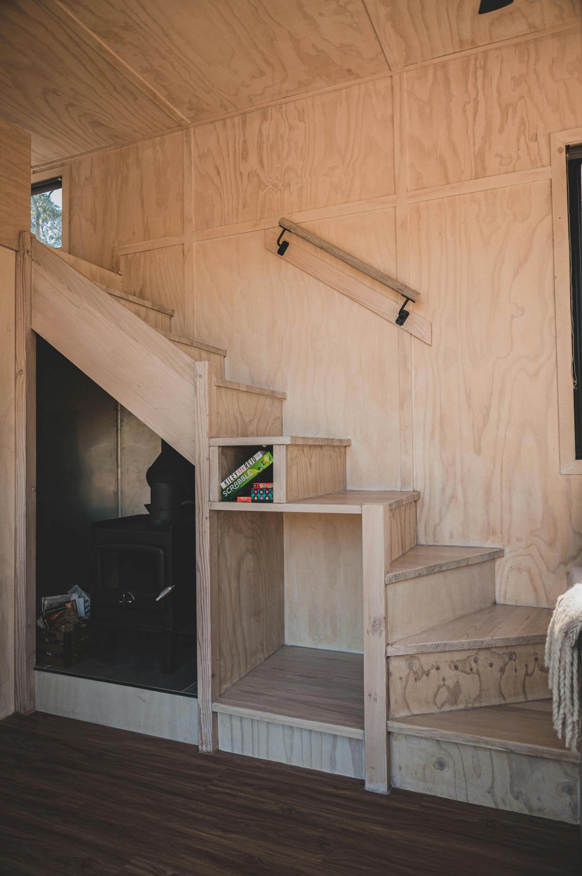 Internal stairs of CABN Bella McLaren Vale
