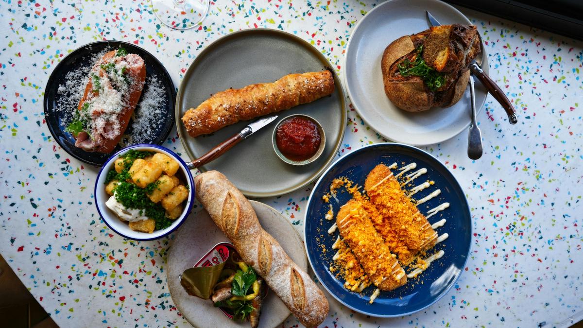 A selection of dishes available at Bottle Shock