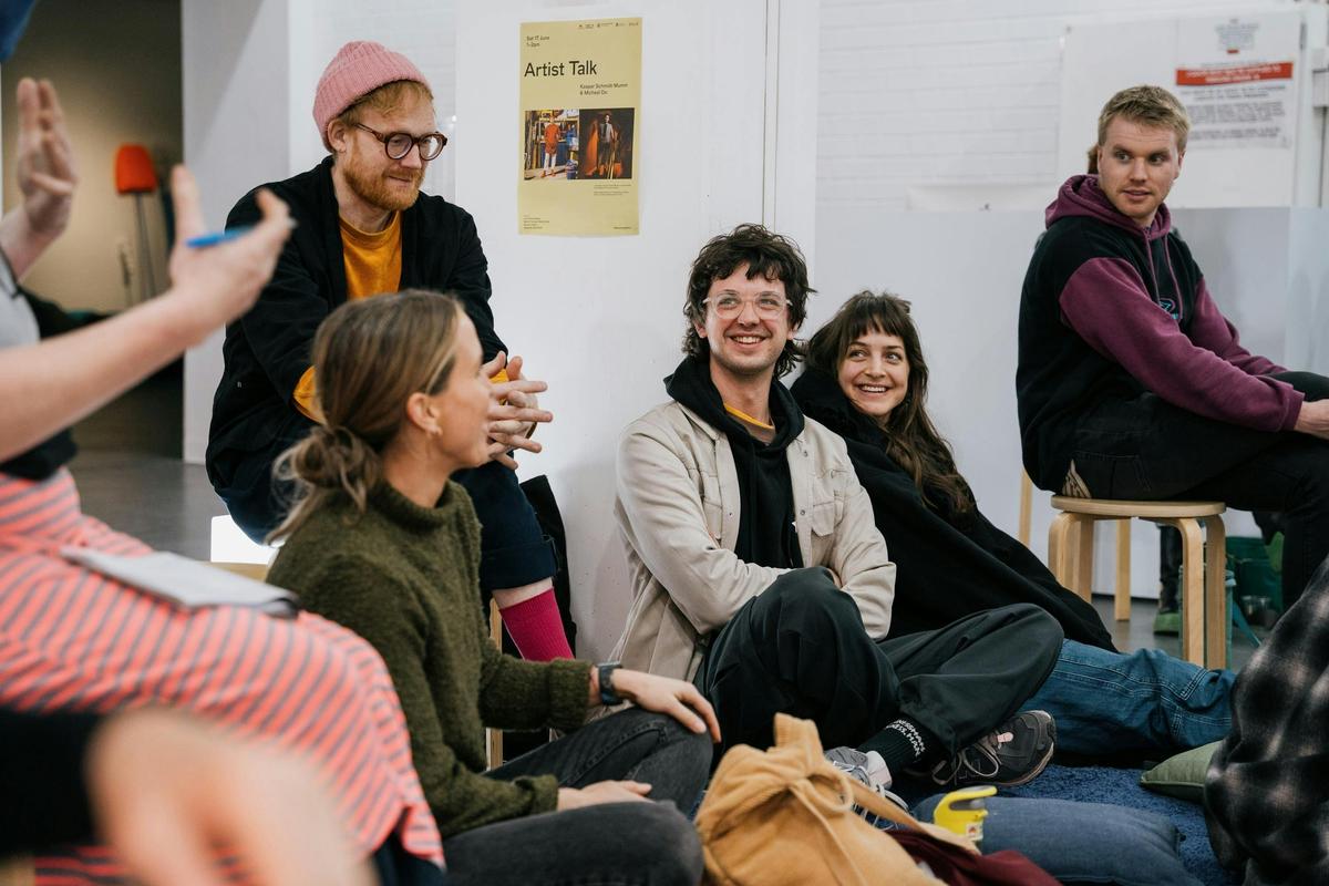 ⁠Artist Talk: Kaspar Schmidt Mumm (2023), documentation, Adelaide Contemporary Experimental.