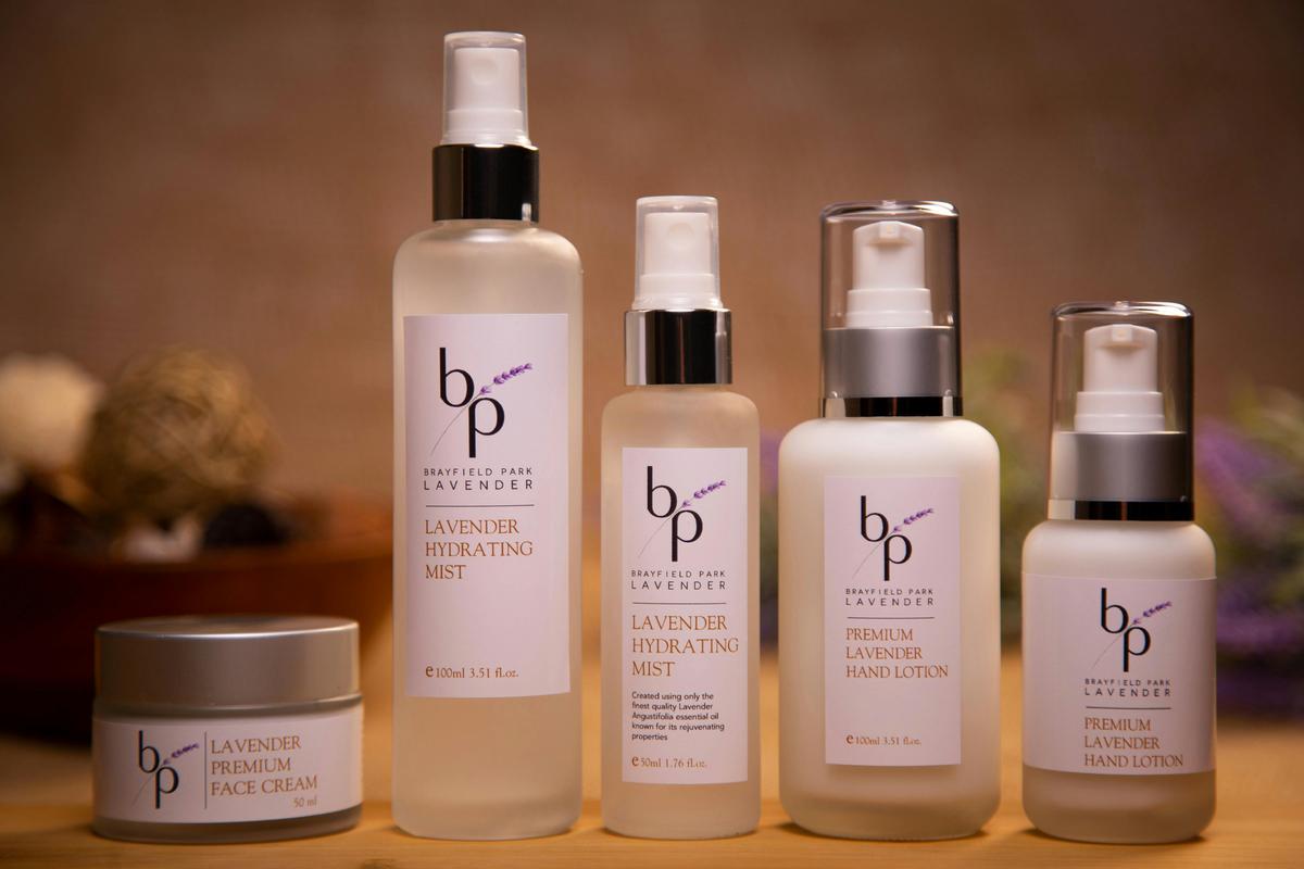 lavender products made on site