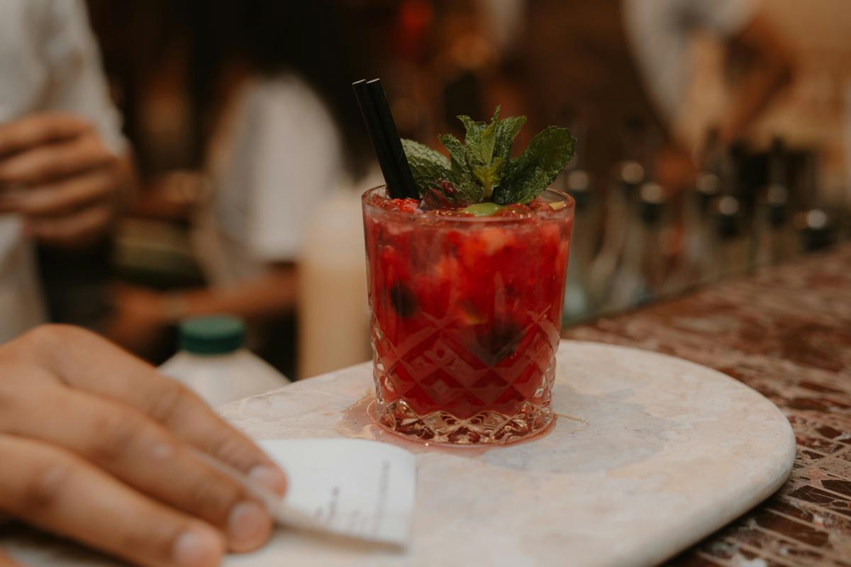 Berrylicious Smash Mocktail