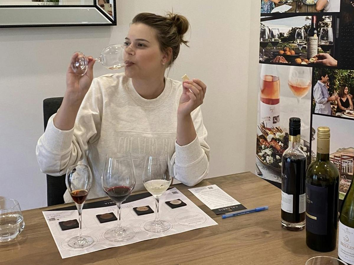 Wine and Chocolate Tasting Flight