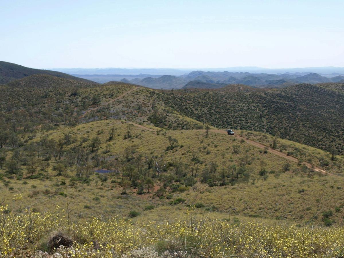 Ridgetop driving on the Caernarvon Track