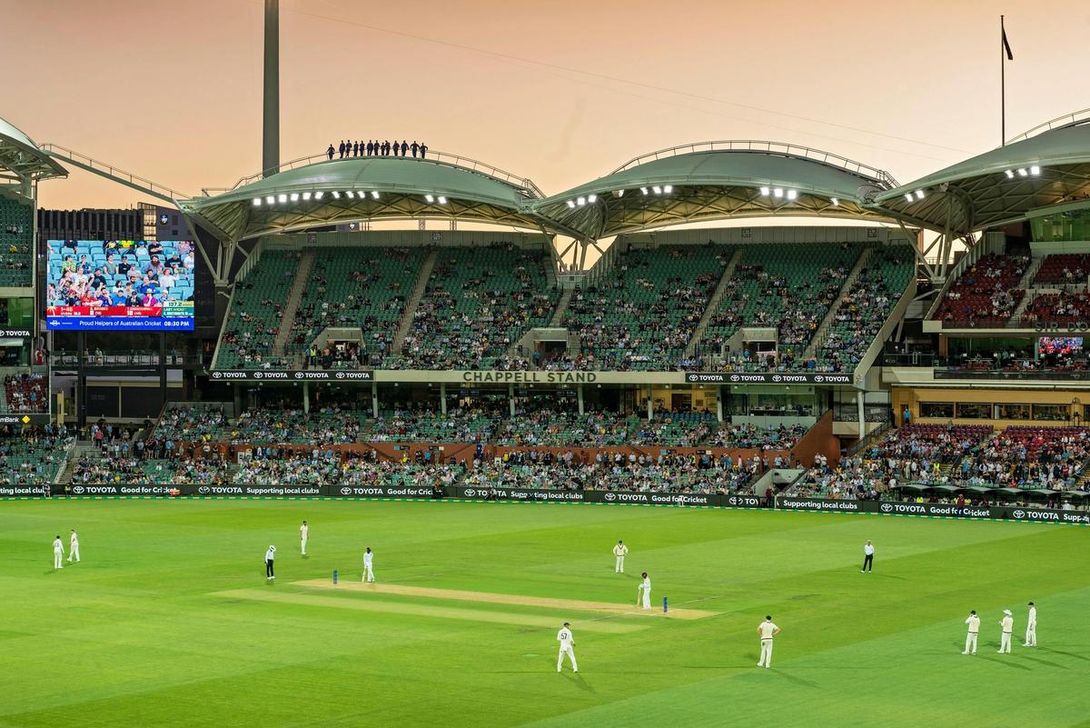 Day Night Test Cricket and RoofClimb at Adelaide Oval