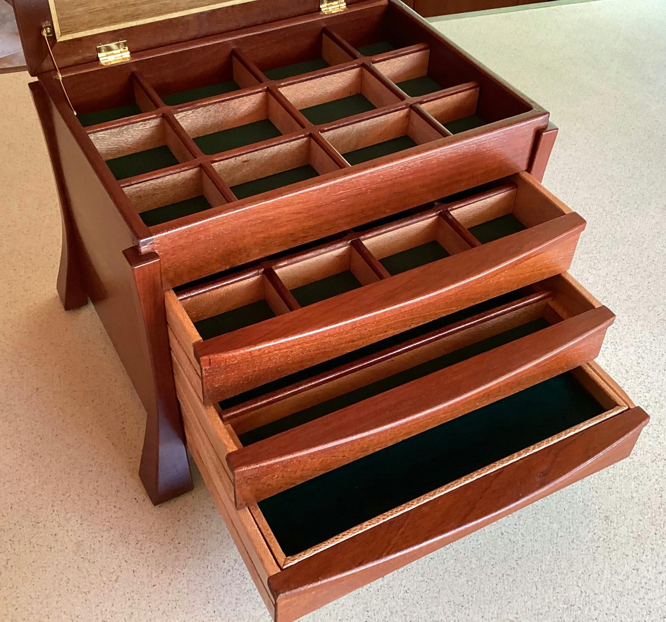 Stunning handcrafted jewellery box