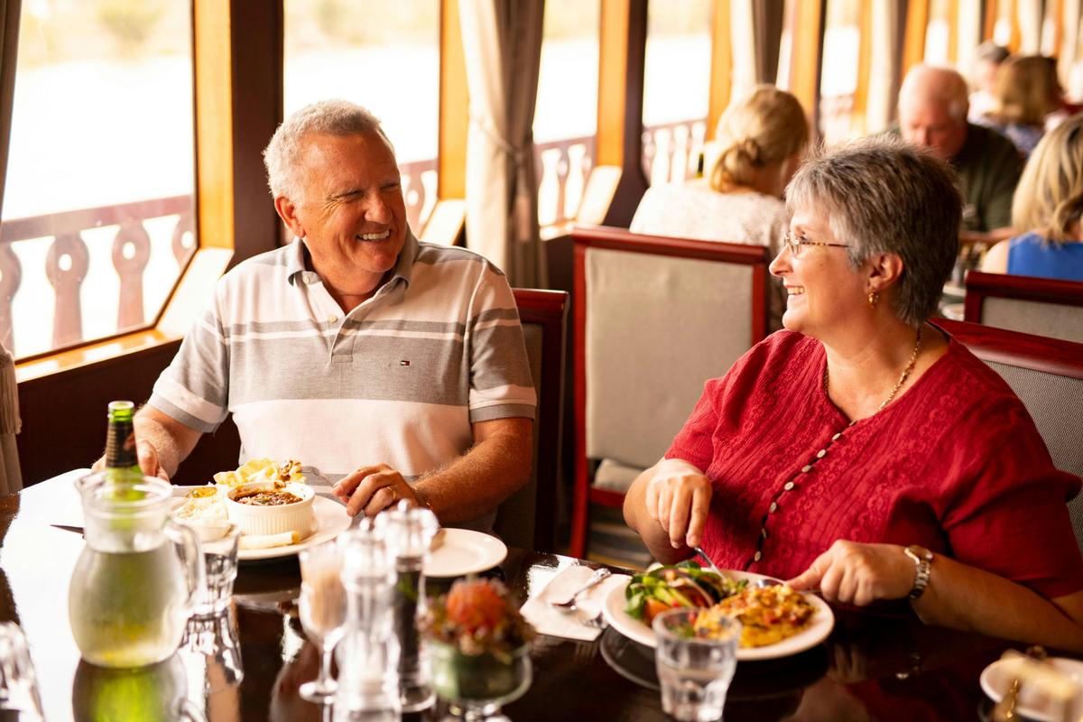 Lunch on the Murray Princess