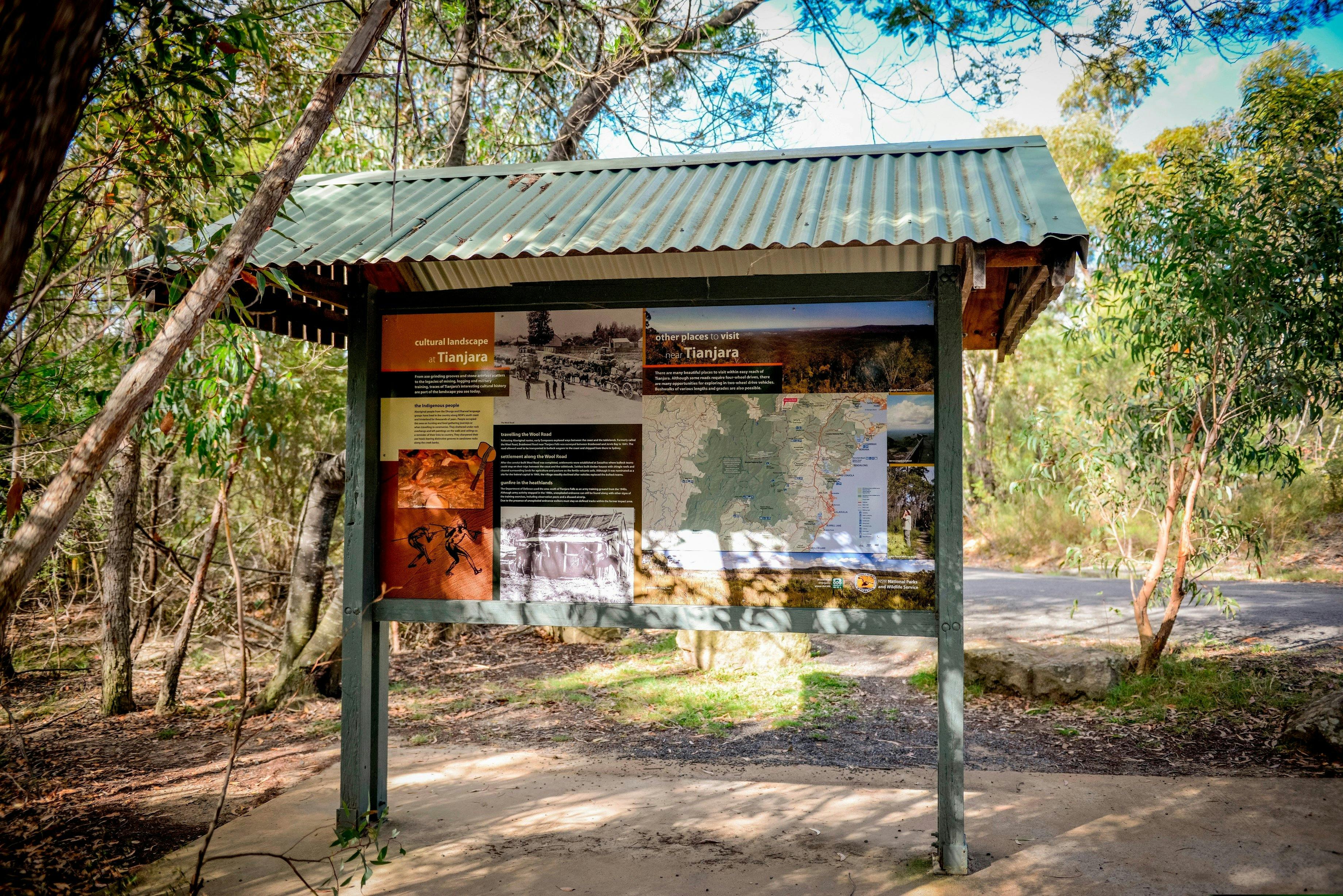 Tianjara Falls Information Booth