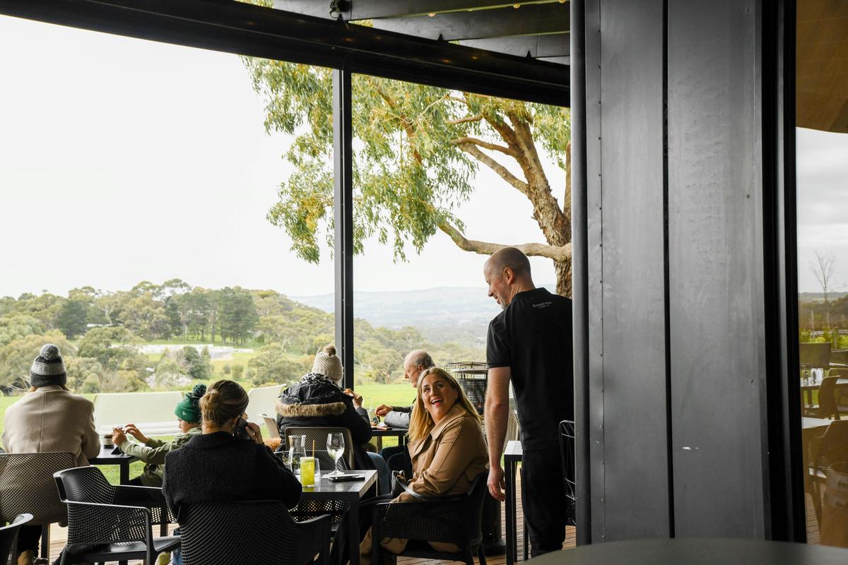 Chalk Hill Cellar Door - Deck