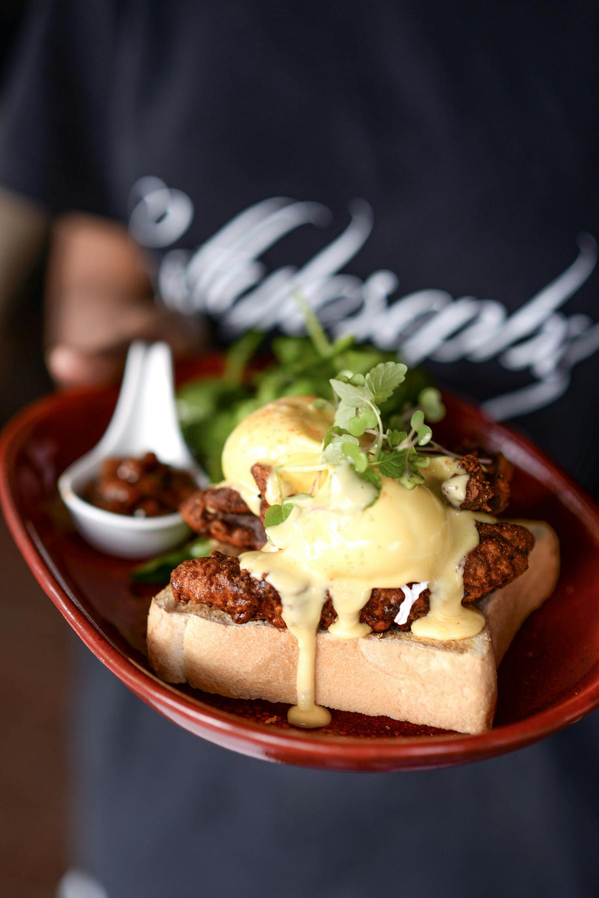 NASHVILLE HOT CHICKEN BENEDICT