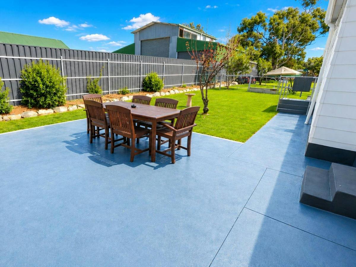 Outside dining
