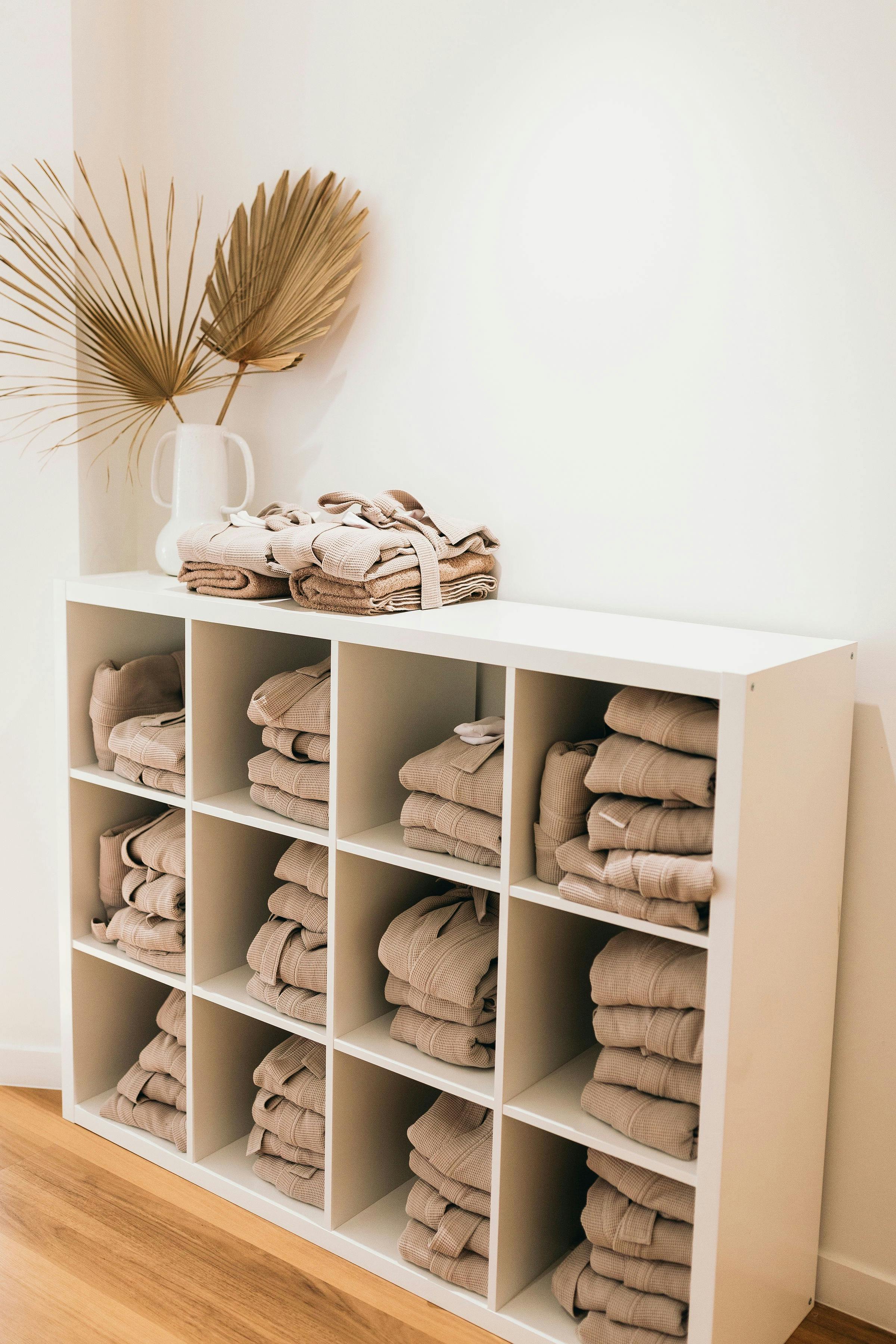 Complimentary Robes and Towels in the Elements Lounge