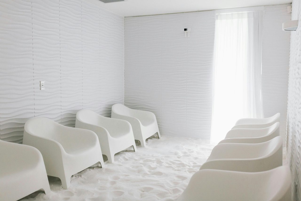 Earth  - ground yourself in our Salt Room