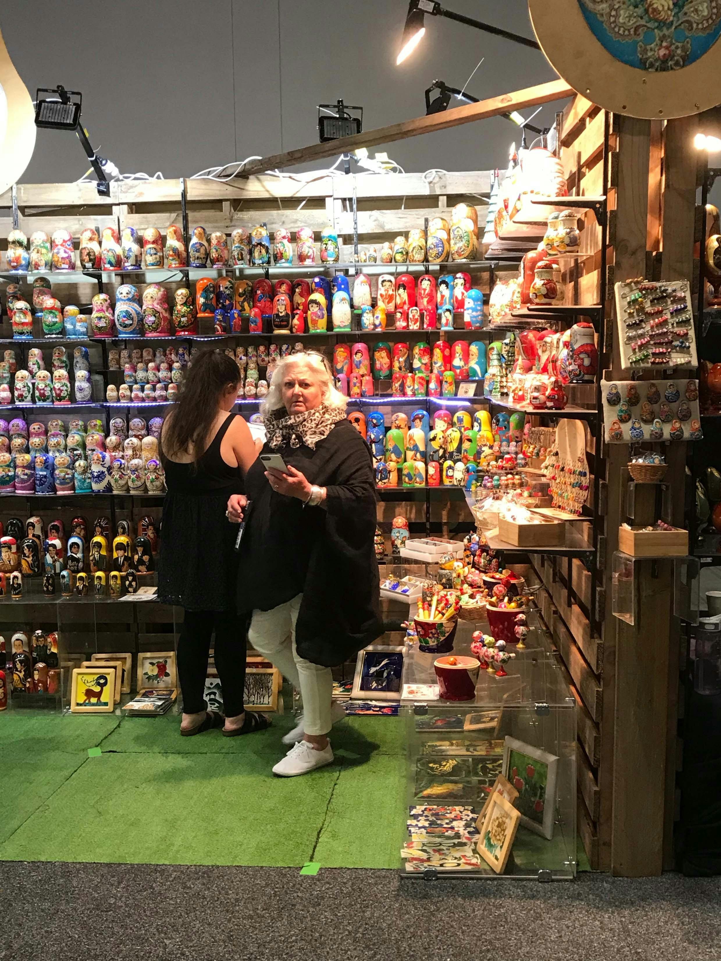 Laurel buying at Trade Fair