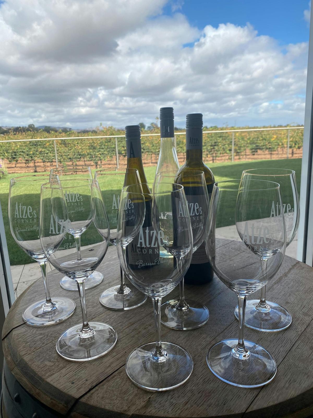 Enjoy a taste of Atze's Corner Wines after the class