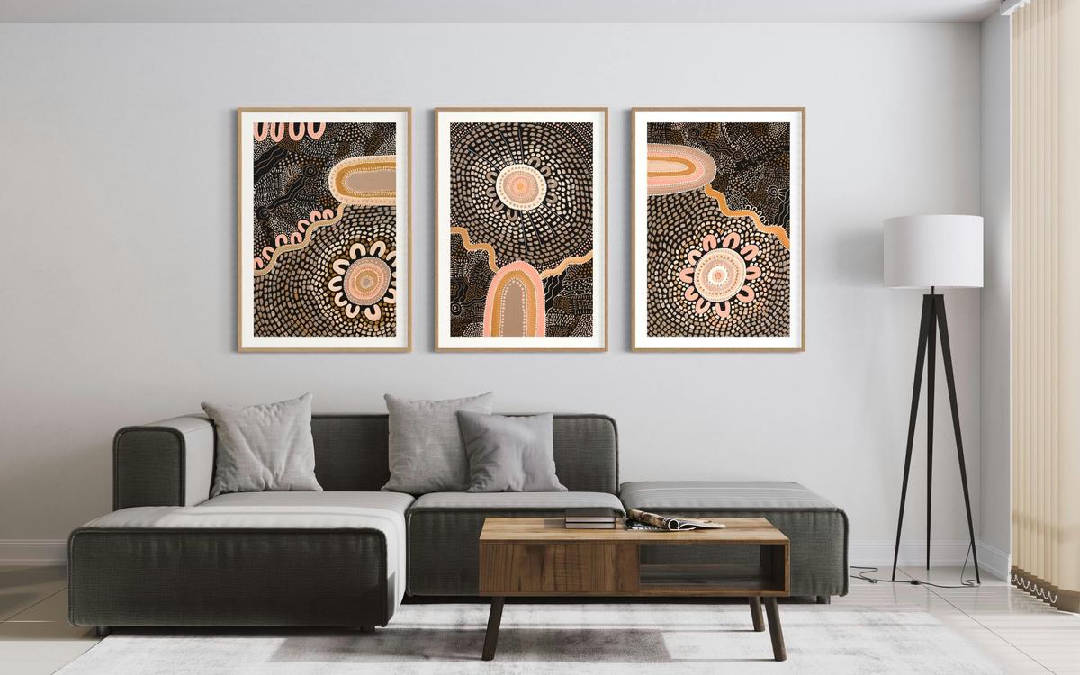 Gathering on Country Triptych