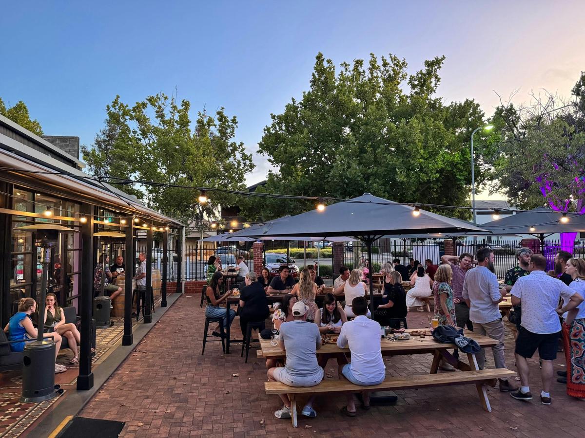 Warm evening best spent in the Crafty Courtyard