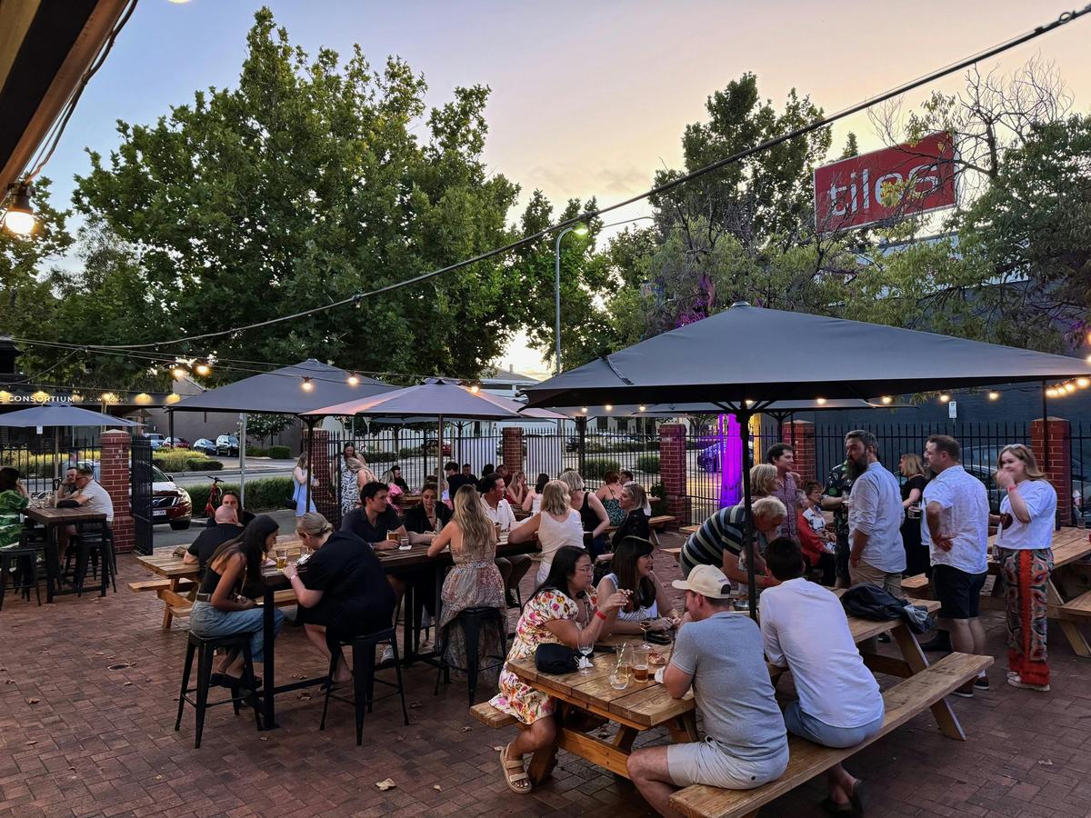 Warm evening best spent in the Crafty Courtyard