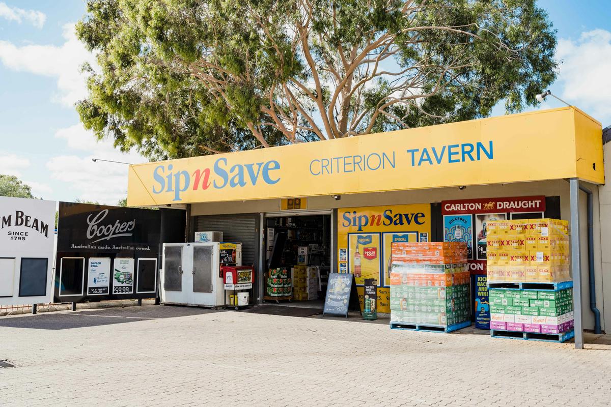 Grab your favorite drinks on the go at Criterion Tavern’s convenient Sip 'n Save bottle shop.