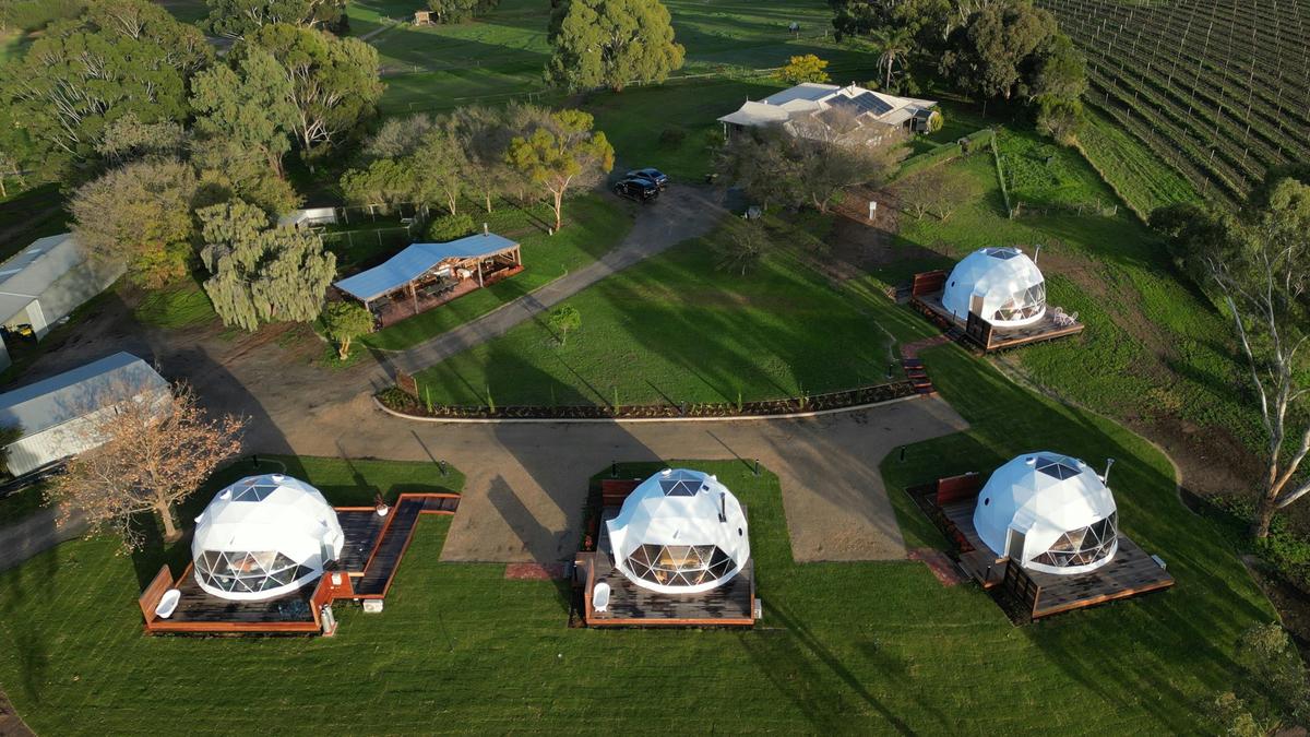 Domes from above