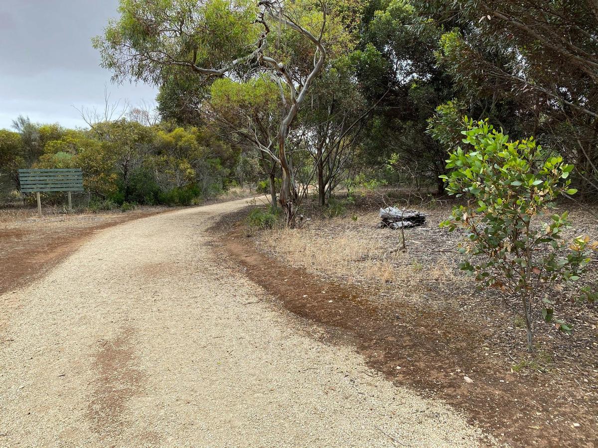 Pathway Bend and Signage