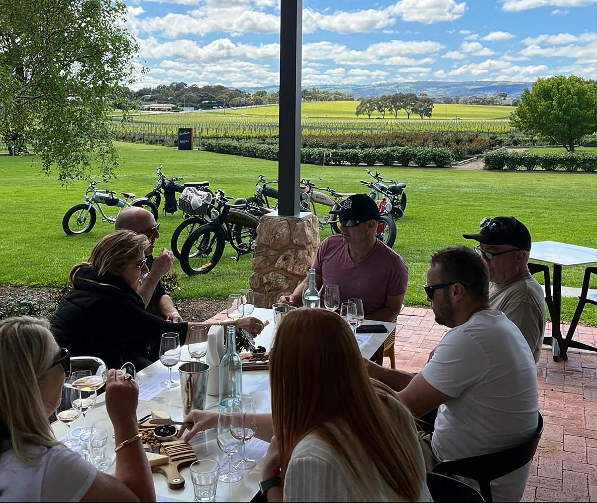 McLaren Vale By Ebike Winery Tour