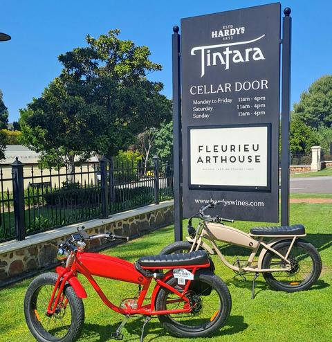 Mclaren Vale Ebike Beach & Winery Tour