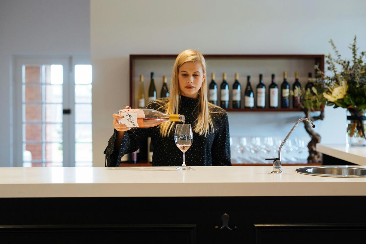 Elderton Wines Rose tasting