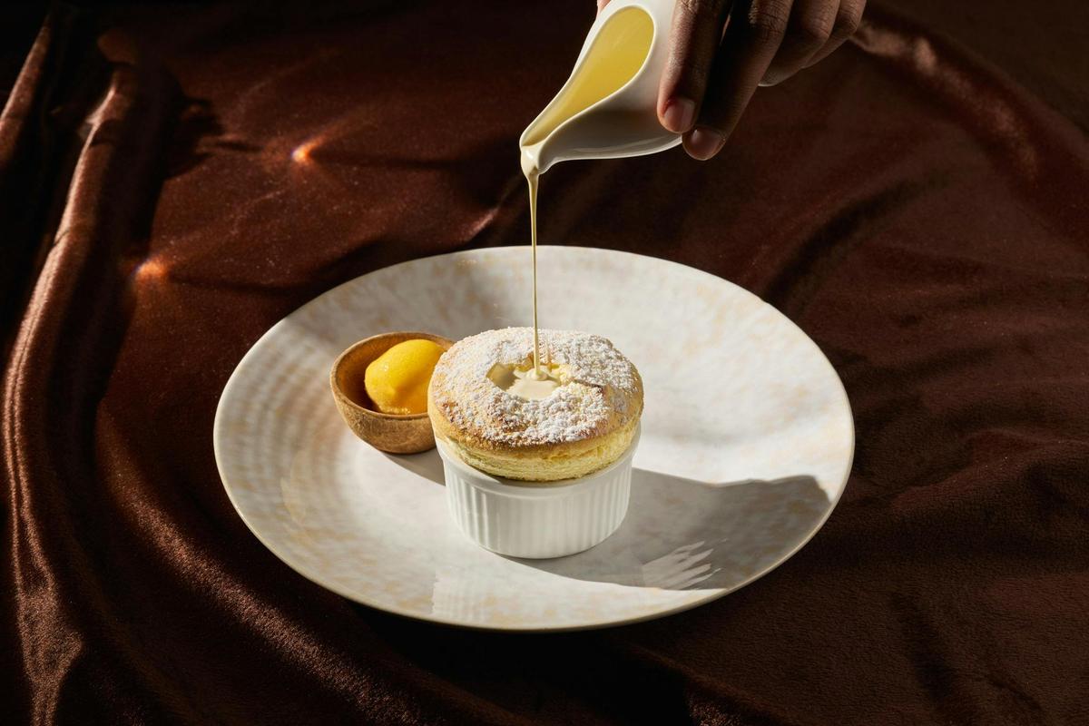Signature Passionfruit Soufflé