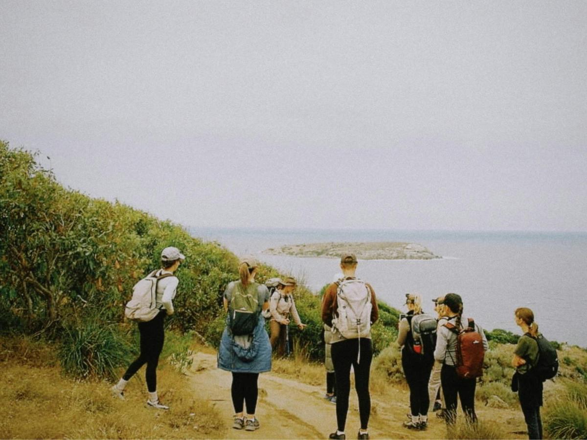 women's guided day hike at Waitpinga