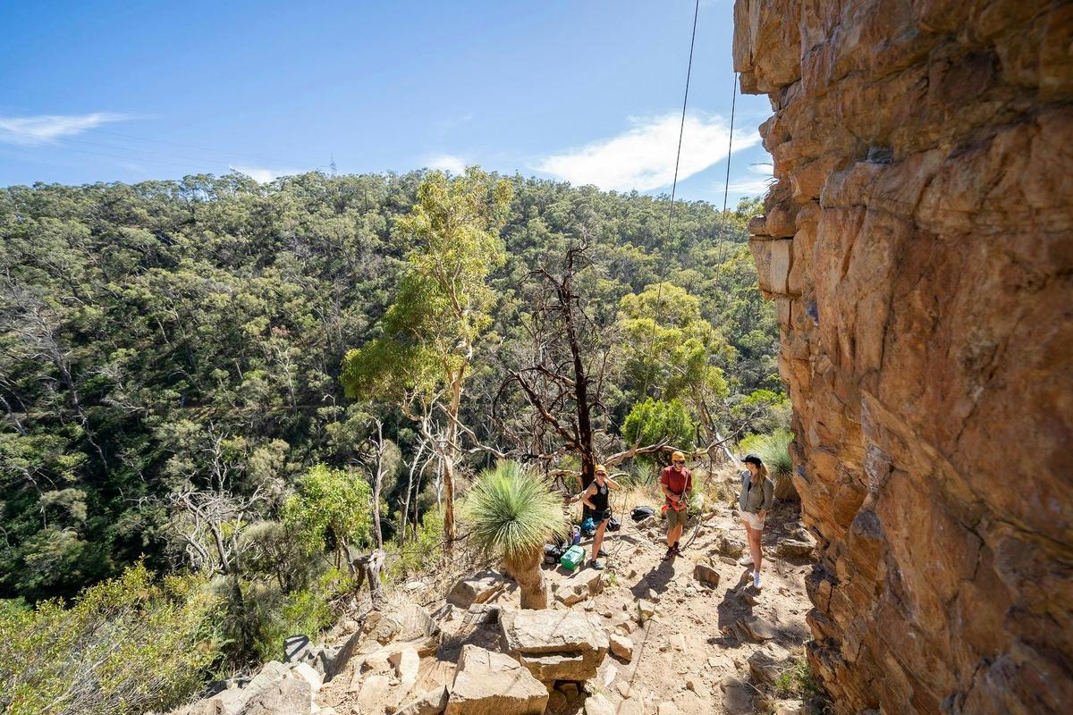 Rock Climb & Abseil Morialta