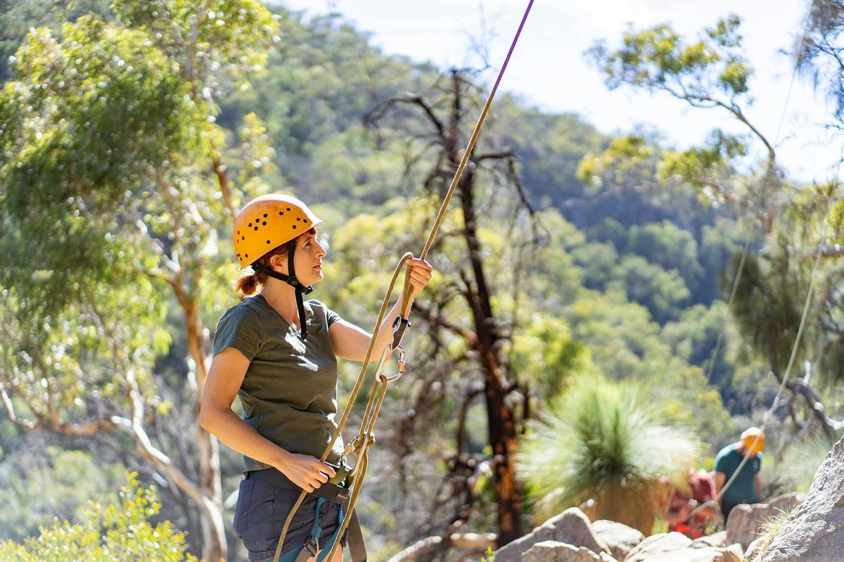 Rock Climb & Abseil Morialta