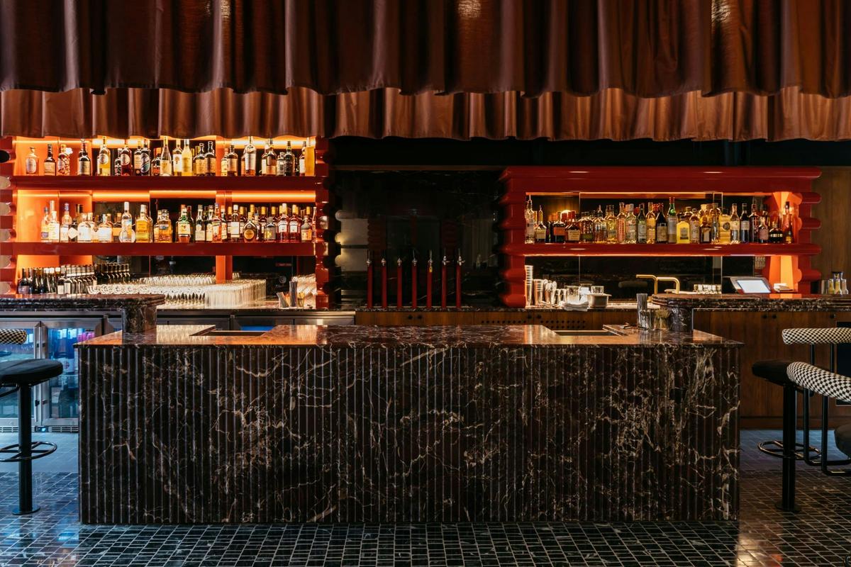 The bar