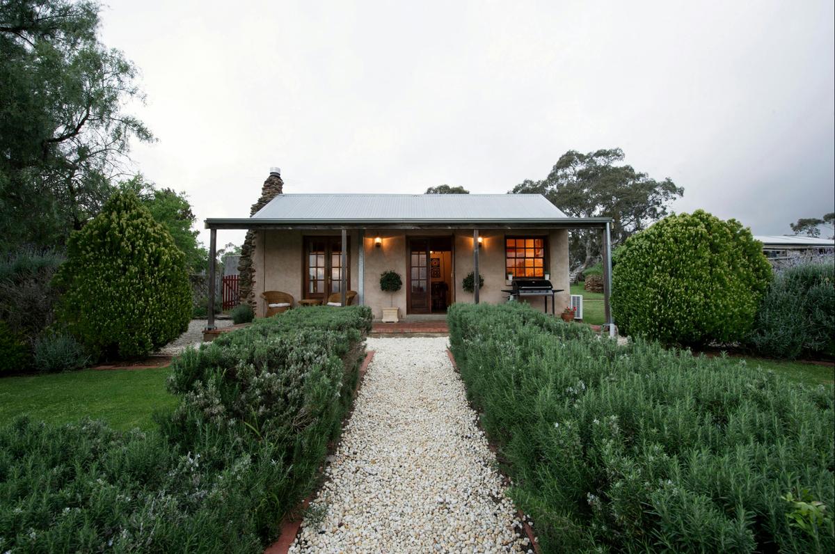 Back Verandah of Enerby Farm Cottage