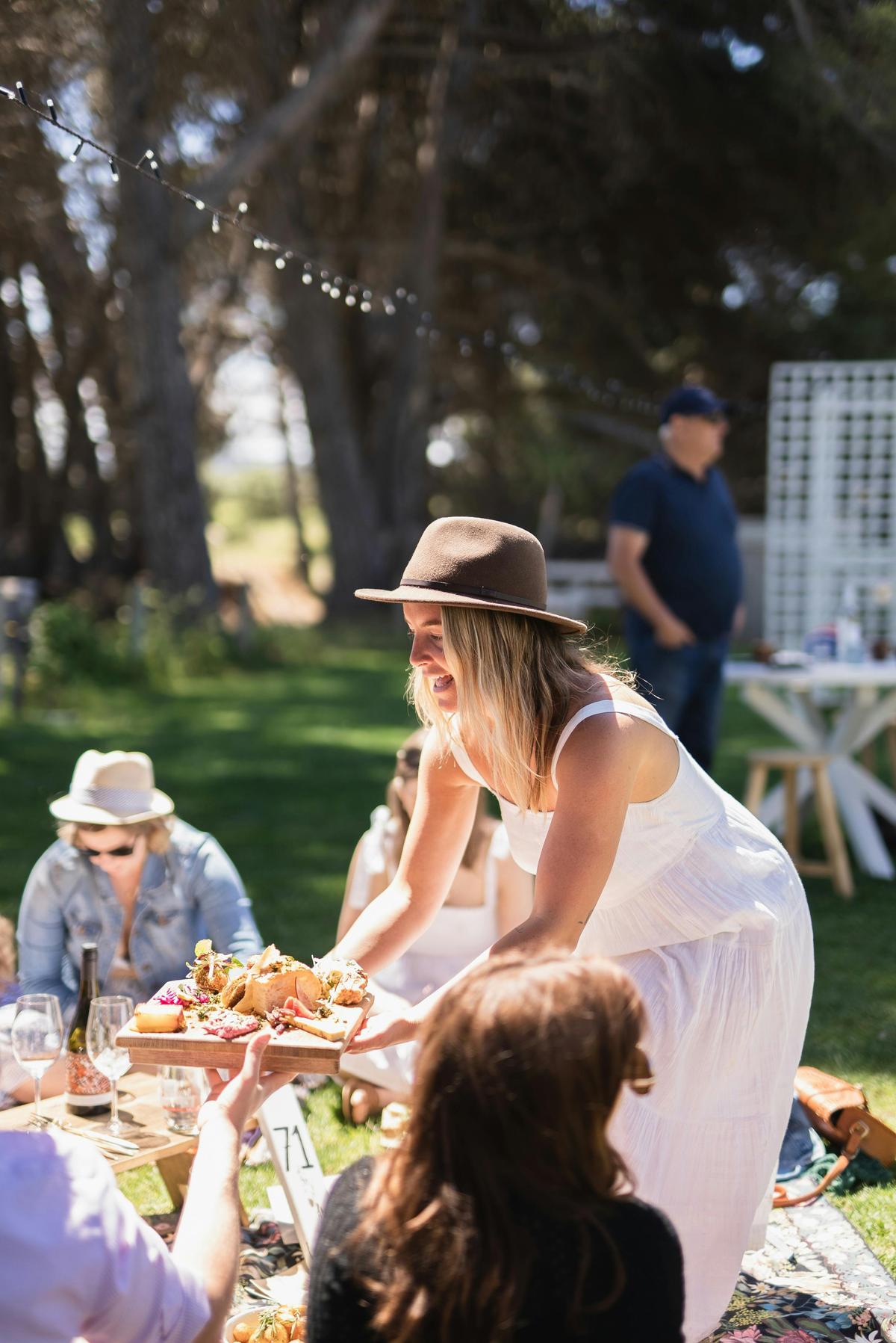 Down The Rabbit Hole Outdoor dining