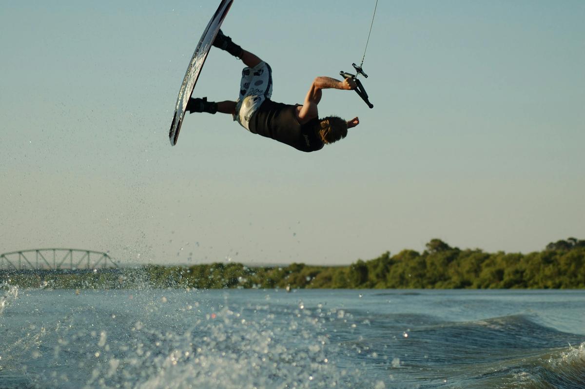 wakeboarding