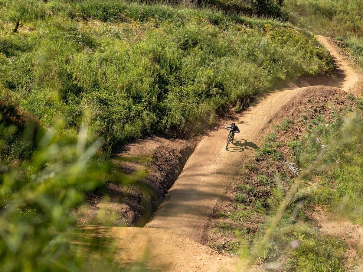 Cyclist - Fox Creek Bike Park