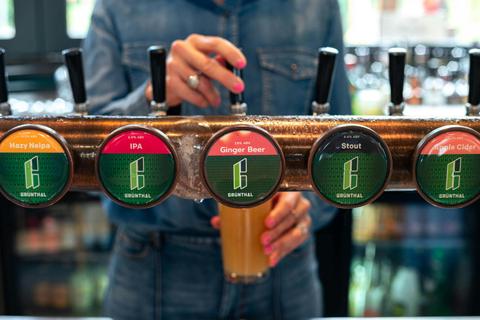 Grunthal Brew Beer Paddle