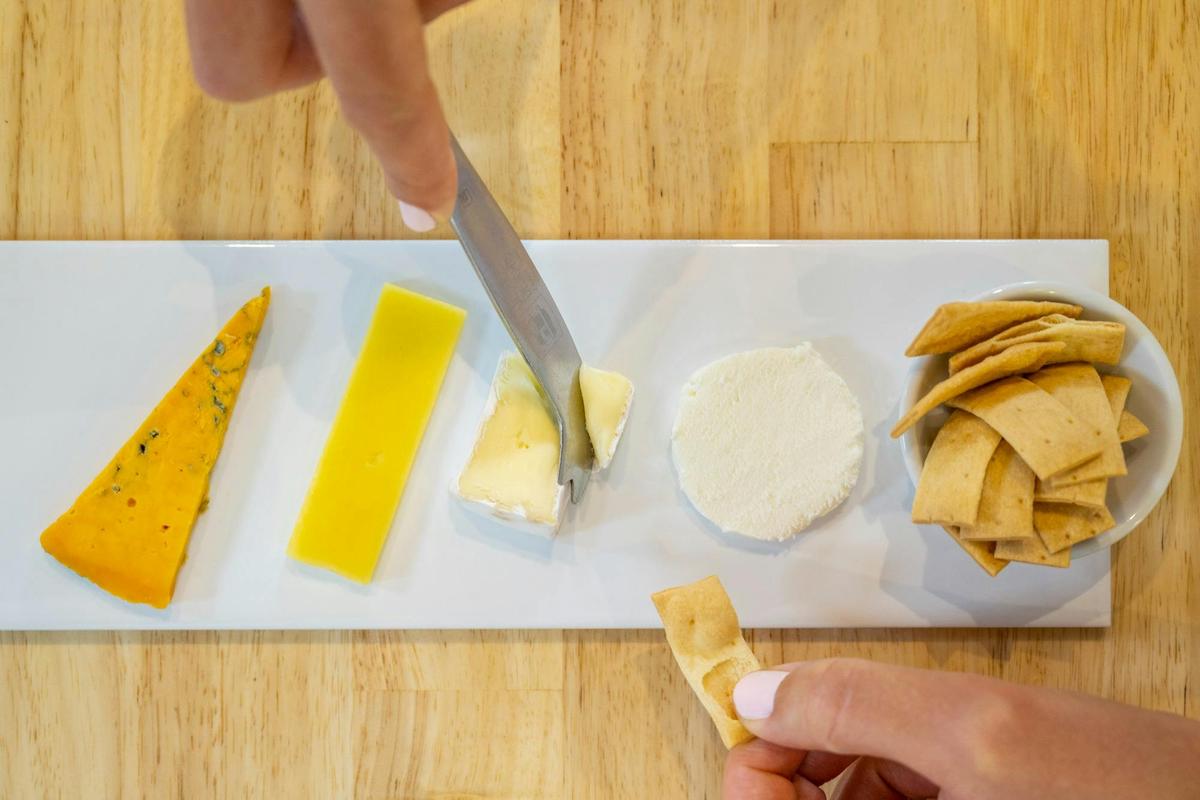 Udder Delights Cheese Tasting Tile