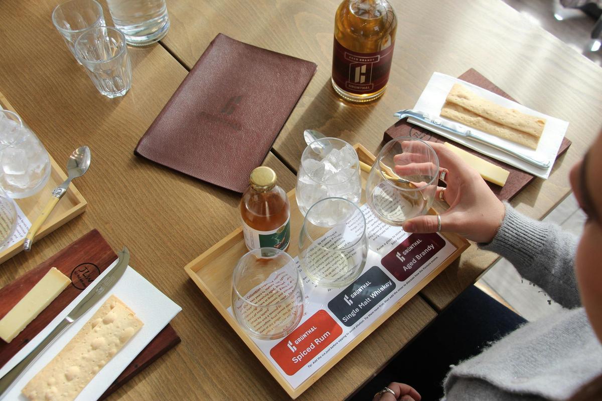 Grunthal Brew Spirit Tasting