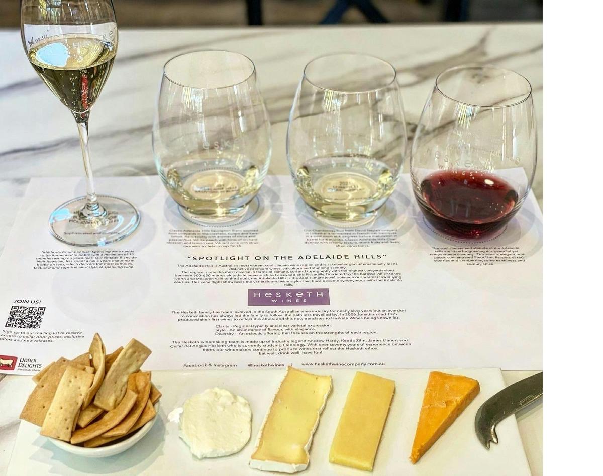 Hesketh Wine Flights - a Wine Tasting