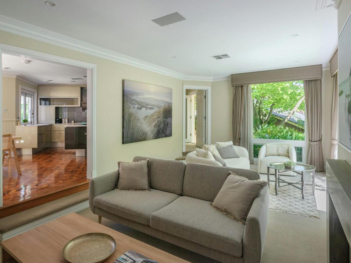 Spacious living and lounging areas