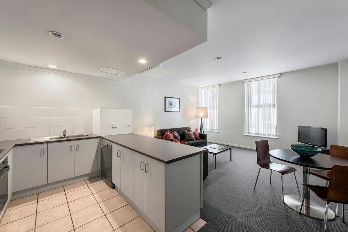 Kitchen and Lounge Area