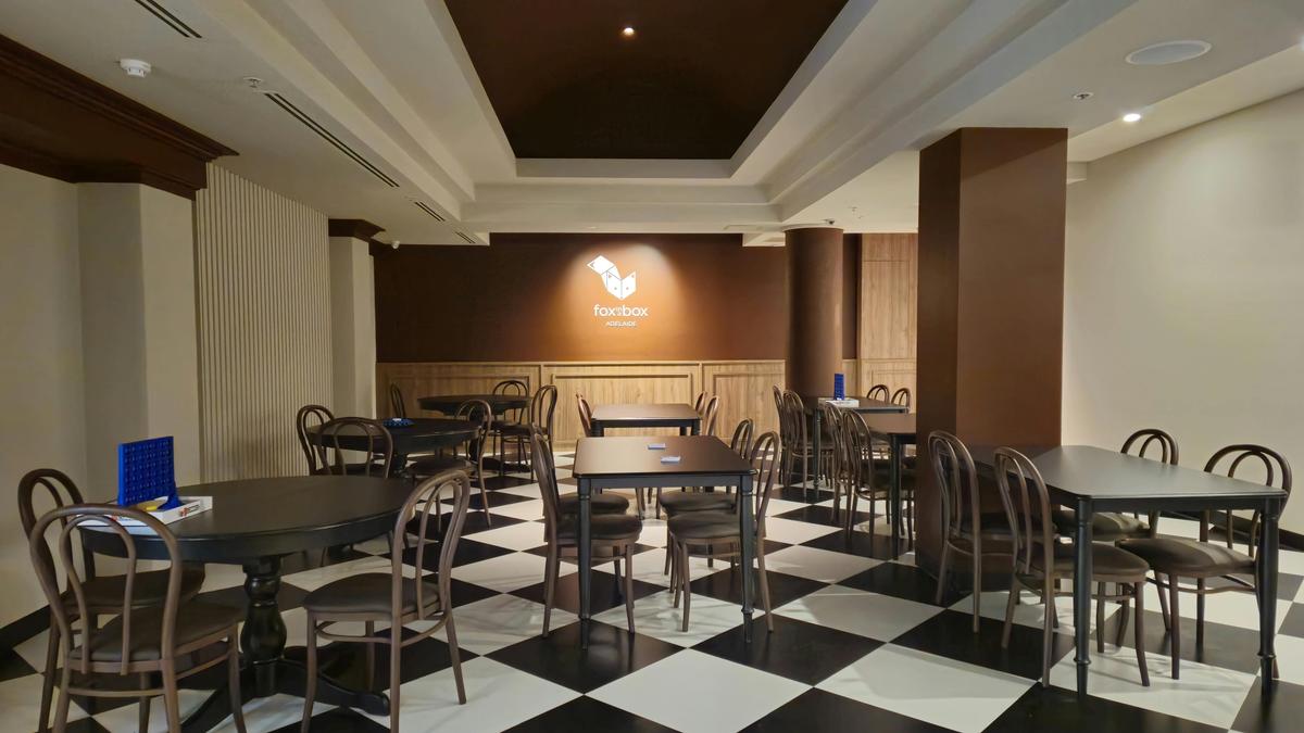 Large reception area with plenty of seating