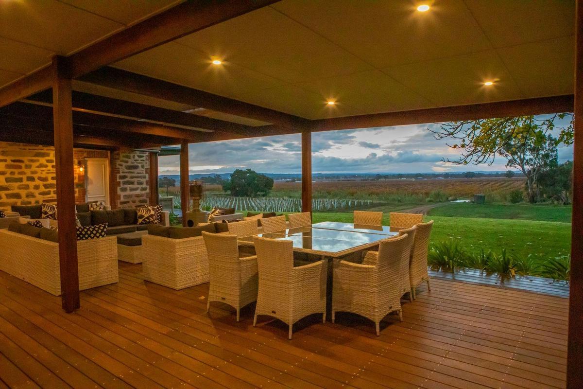 Fine Acres Estate - deck view