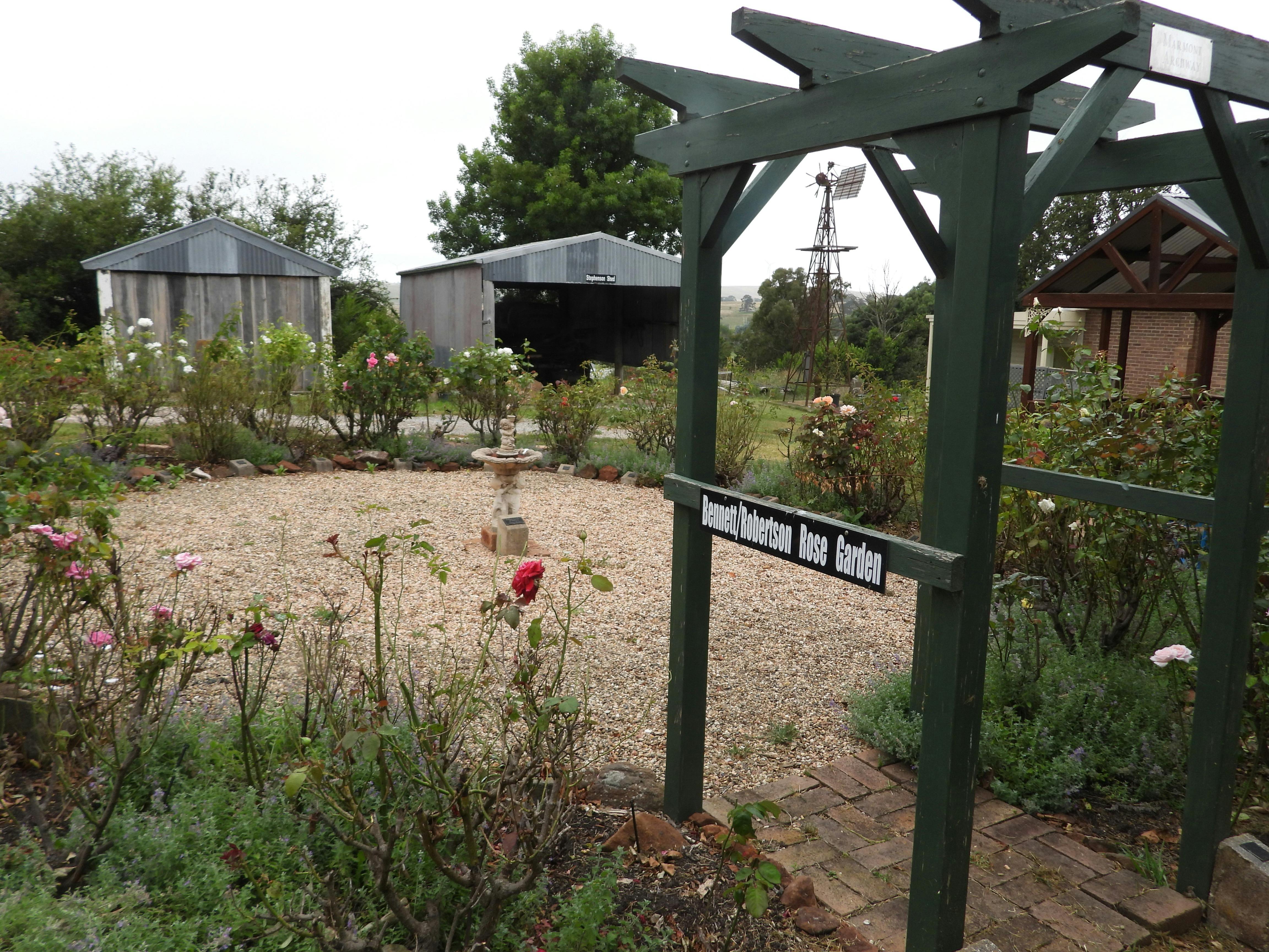 Rose Memorial garden