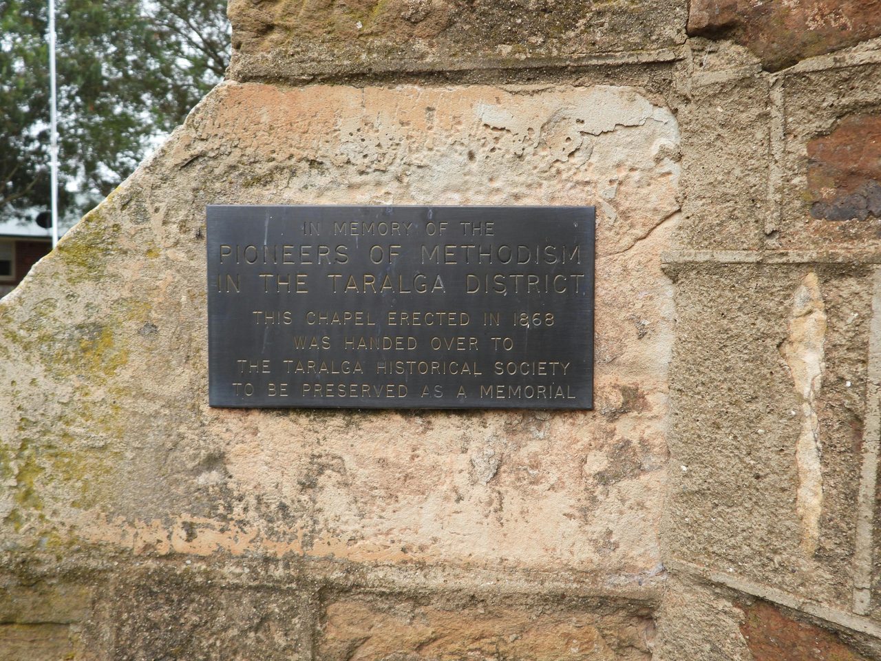 Dedication of Methodist  Church