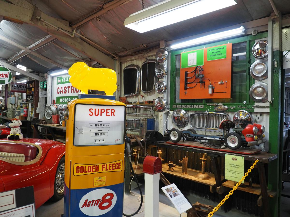 Memorabilia as well as vehicles