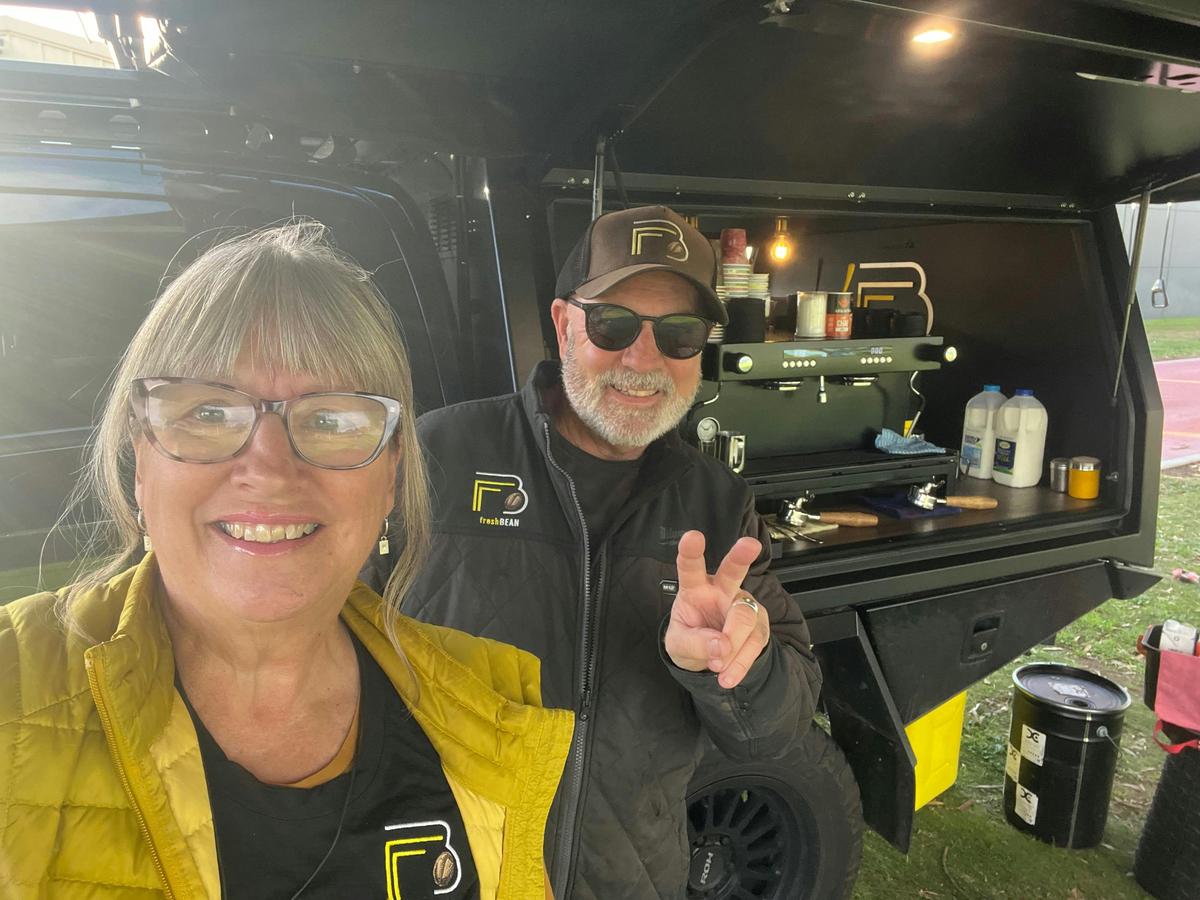 Cosie & Babs - owners&operators Fresh Bean Adelaide