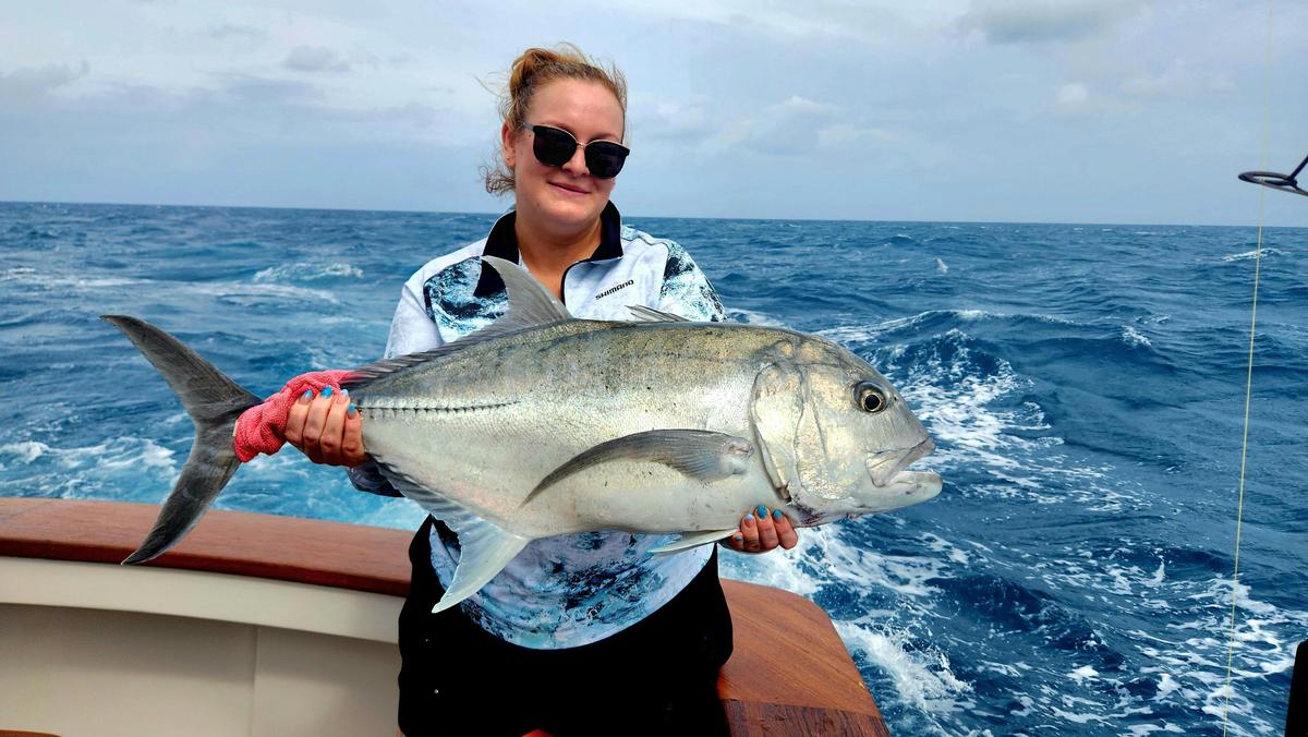 Amanda with a nice GT in Cairns
