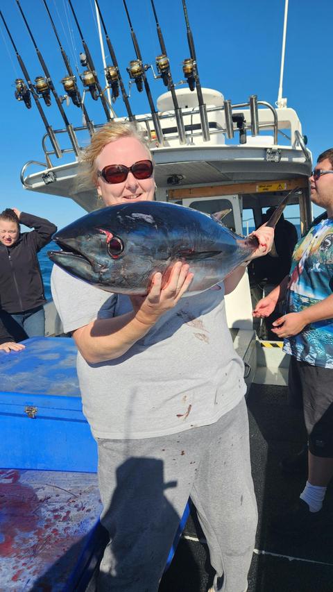 A Fishing Trip with Skip - Ladies only and mixed Tuna adventures.